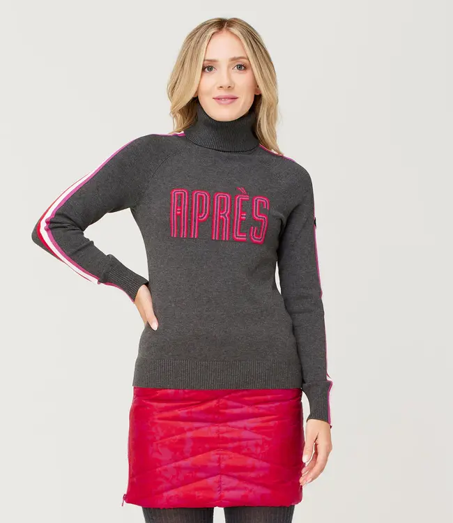 Krimson Klover Annika Charcoal Apre Sweater