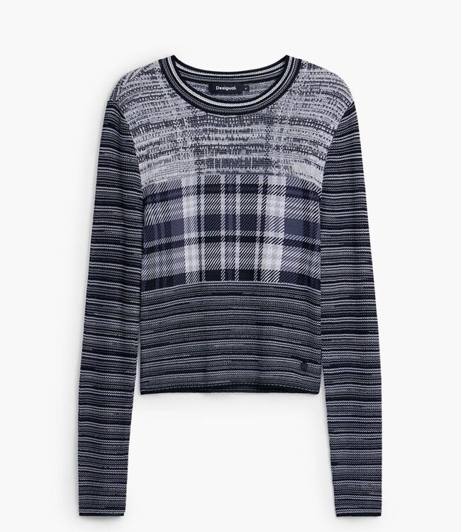 Desigual L/S Plaid Blouse