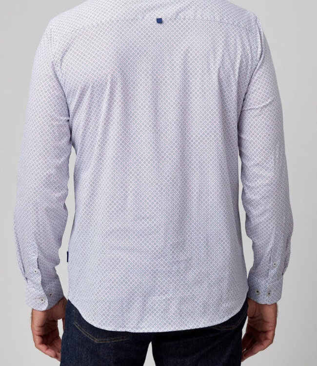 Stone Rose Multi Micro Print Shirt