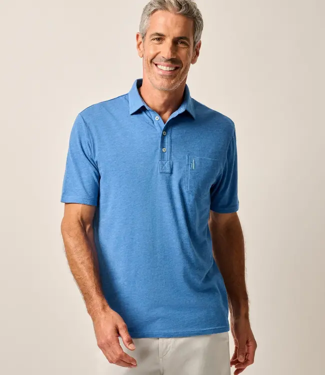 Johnnie-O Heathered S/S Oceanside