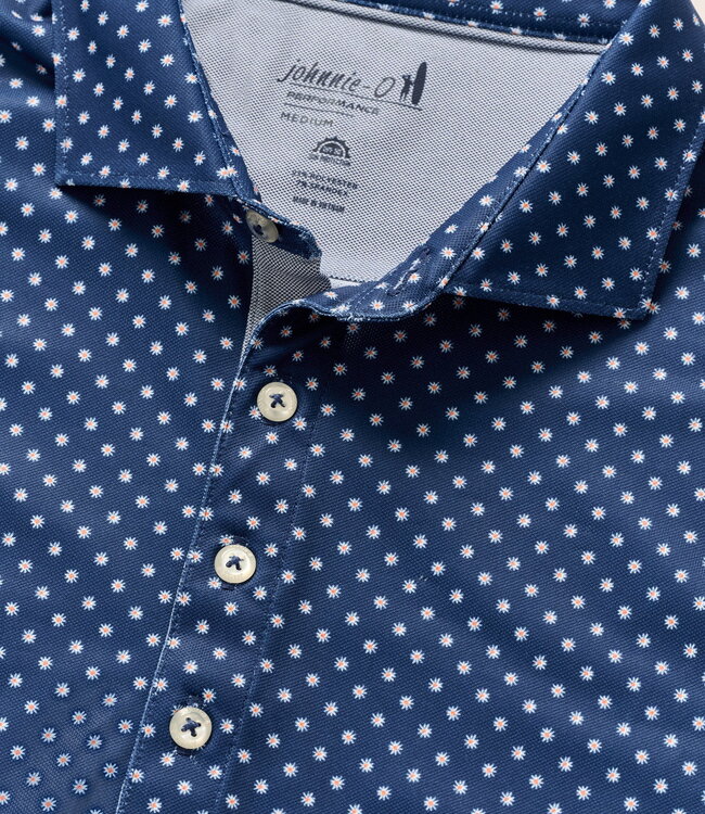 Johnnie-O Daisy Button Up Polo