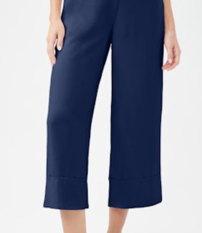 Trina Turk Bahooka Drapey Pant Navy