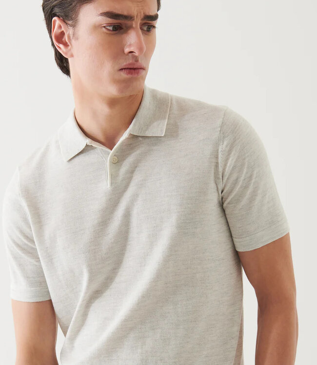 Patrick Assaraf Drizzle 14GG Knit Polo