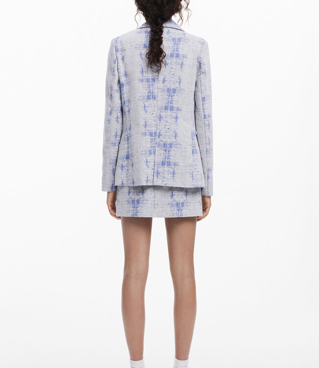 Desigual Light Denim Short Skirt