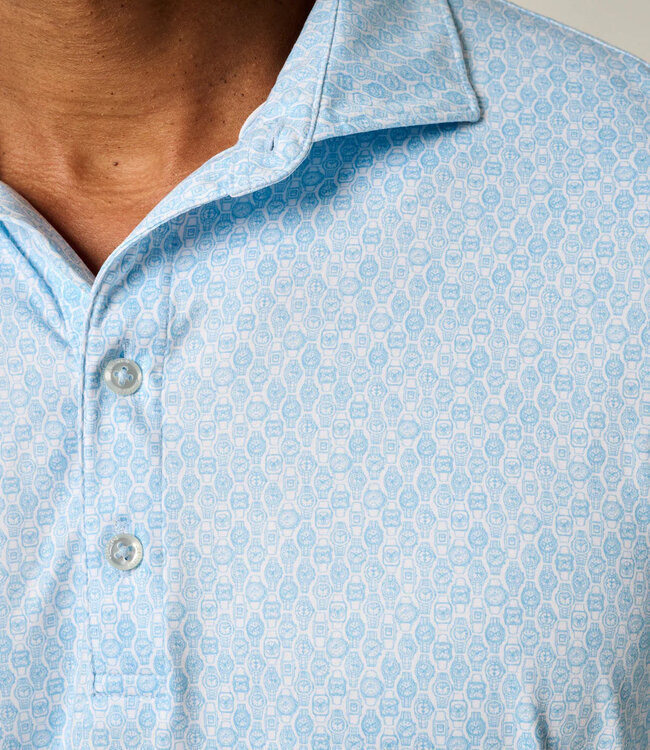 Johnnie-O Its About Time Polo