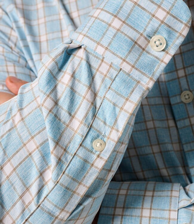 Johnnie-O Burleigh Plaid Button Down L/S