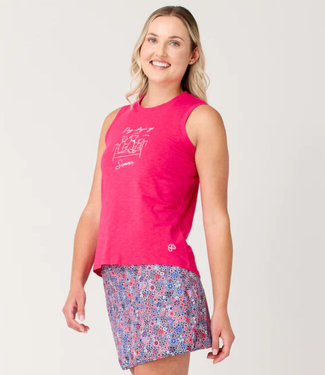 Krimson Klover Dog Days of Summer Cora Graphic Raz Tshirt