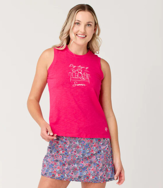 Krimson Klover Dog Days of Summer Cora Graphic Raz Tshirt