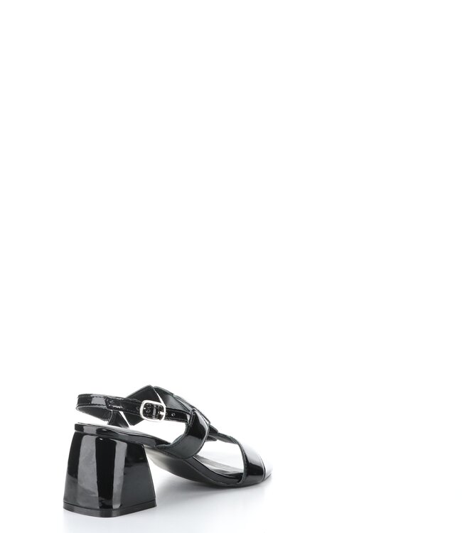 Bos & Co Glow Black Patent Sandal