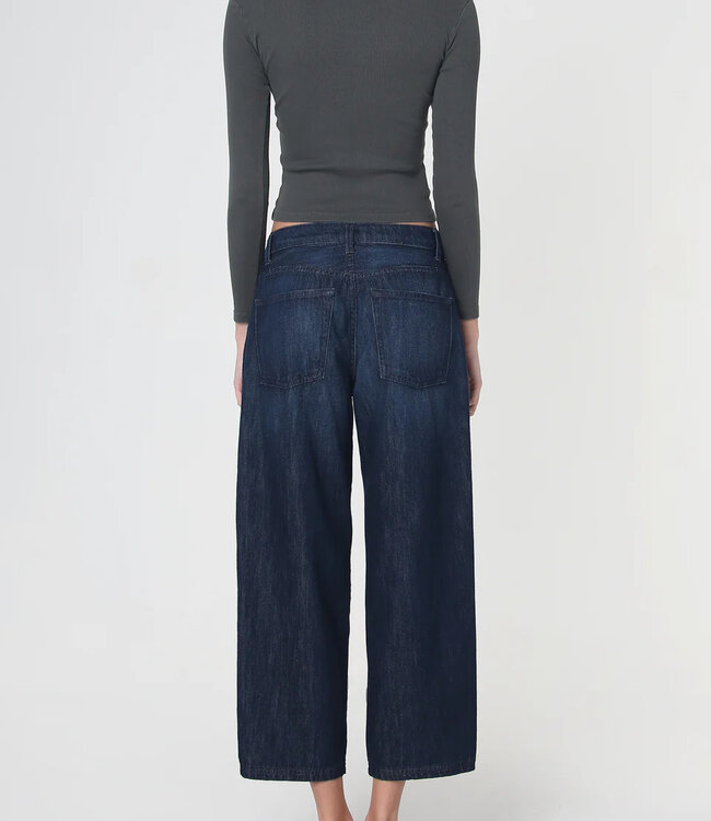 Noend Maggie Cropped Balloon Denim