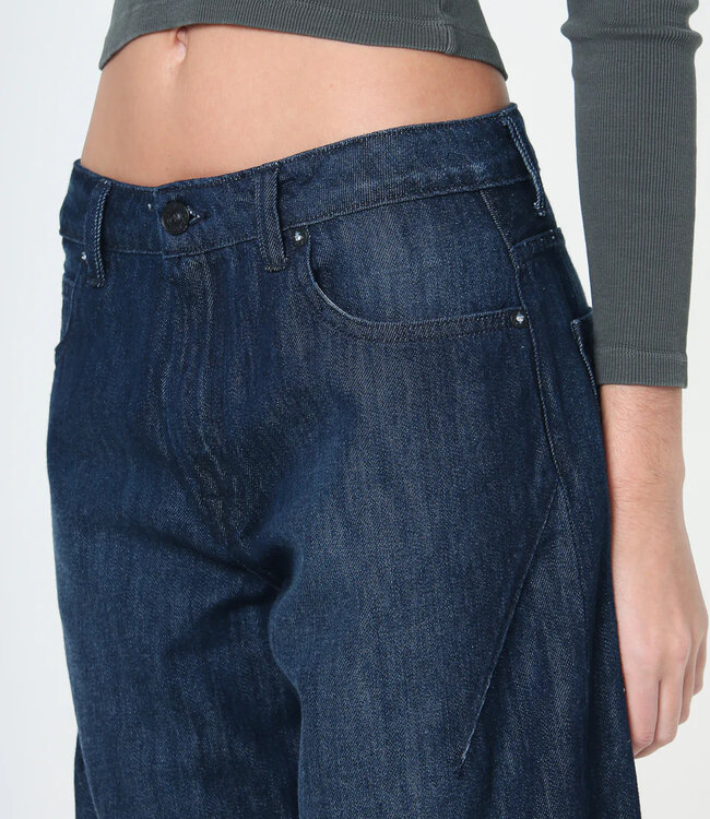 Noend Maggie Cropped Balloon Denim