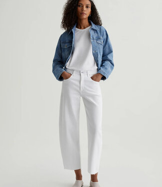 Adriano Goldschmied White Barrel Denim
