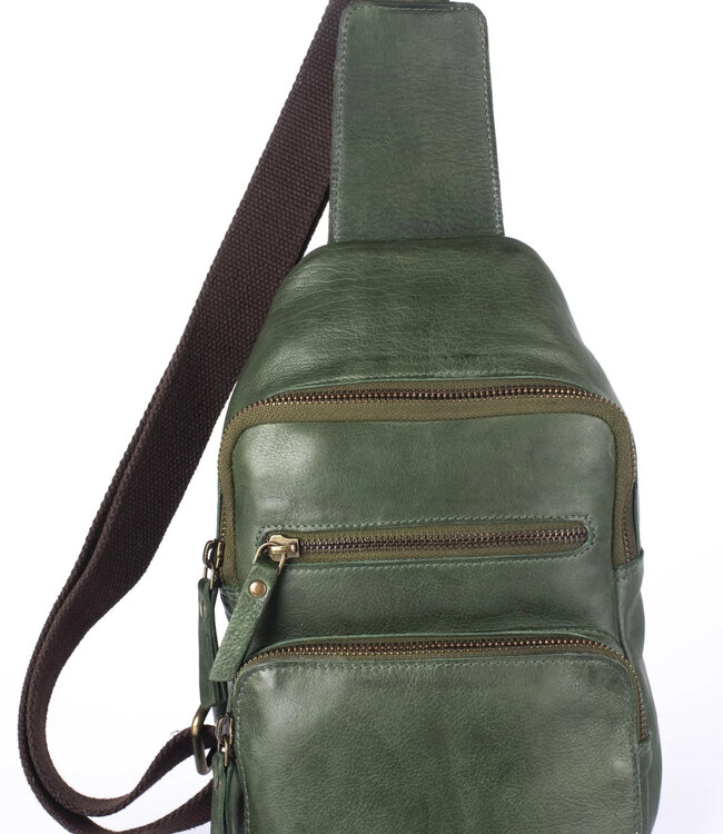Crossbody Travel Black/Olive
