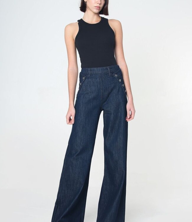 Noend Dina Dark Wash High Waist Denim