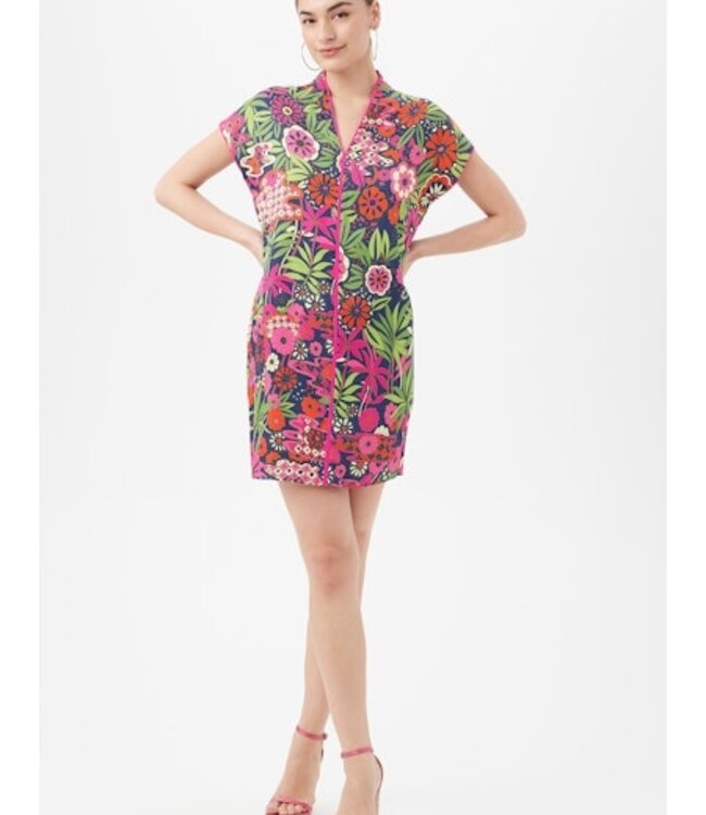 Trina Turk Tarashi Printed Dress