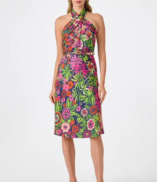 Trina Turk Muri Halter Style Dress