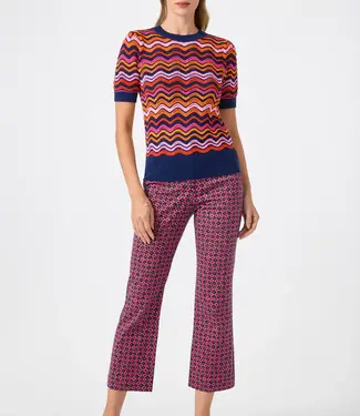 Trina Turk Marbella Wavy Knit Top