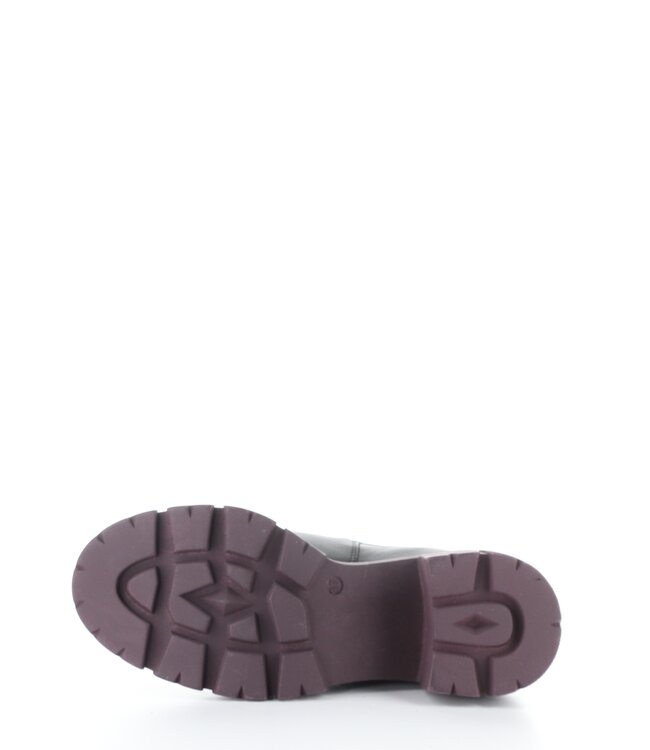 Bos & Co Bianc Black w/Bordo Sole Bootie