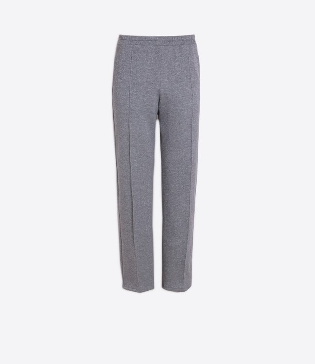Vilagallo Clarise Grey Shimmer Trouser