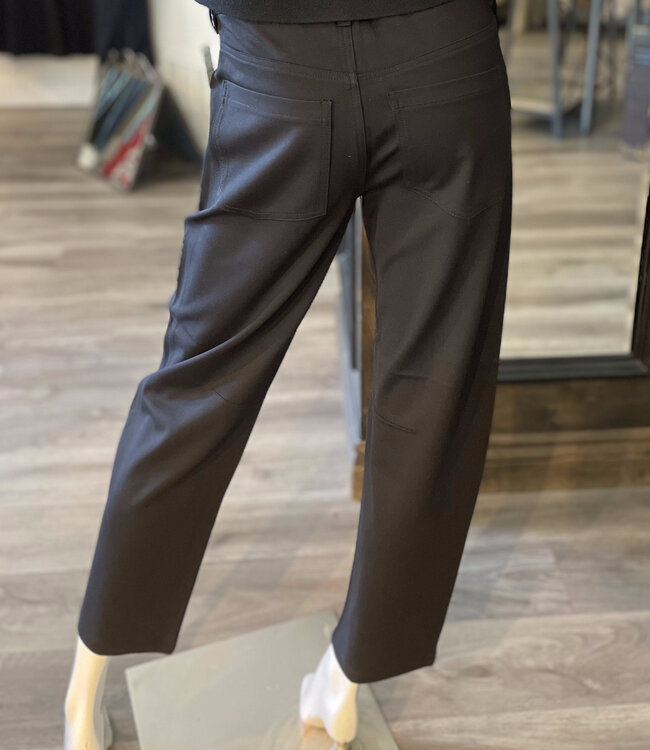 MAC Jeans Baggy Smart Black Ponte Pant