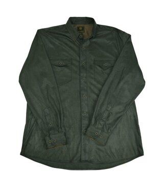 F/X Fusion Faux Suede Shirt Olive