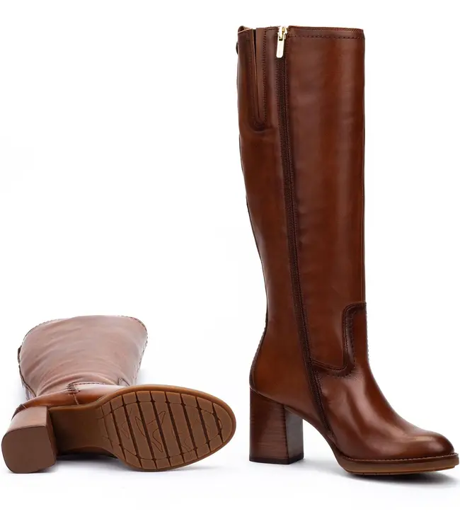 Pikolinos Tall Palencia Cuero Heel Boot