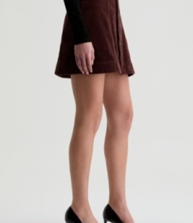 Adriano Goldschmied Evie Coffee Corduroy  A Line Mini