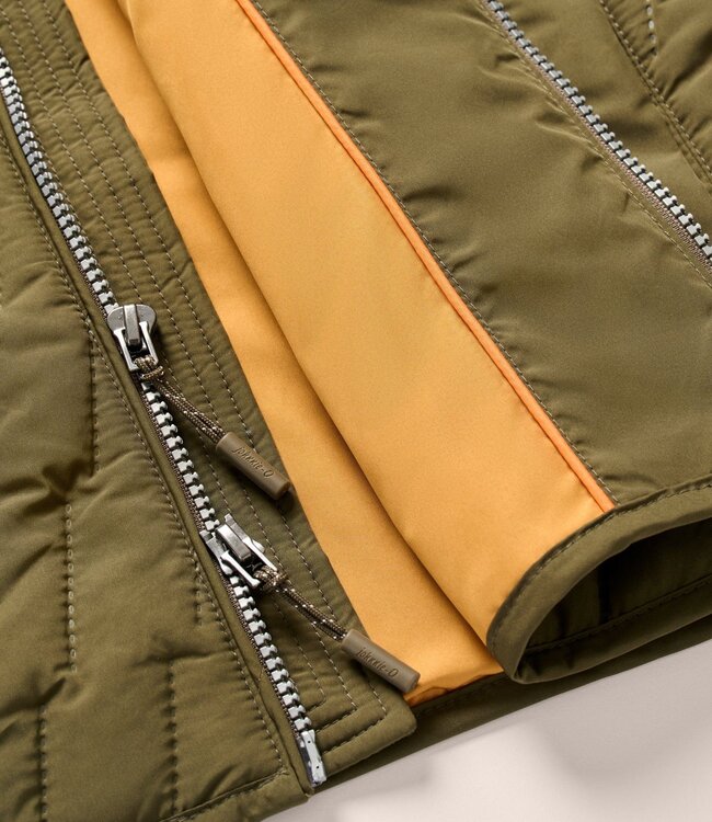 Johnnie-O Belfry Double Zip Vest Mangrove