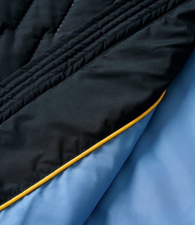 Johnnie-O Belfry Double Zip Vest Black