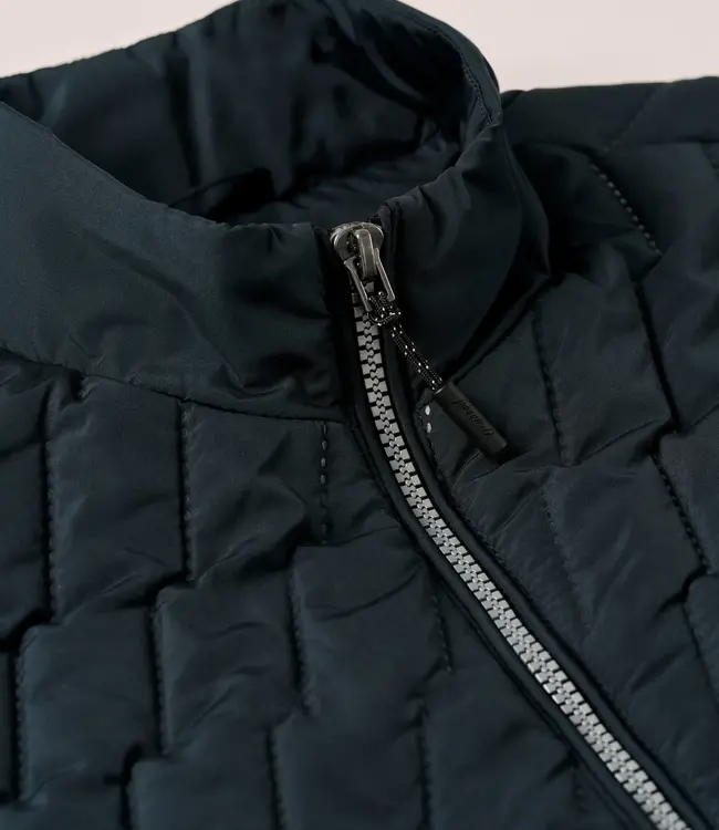 Johnnie-O Belfry Double Zip Vest Black