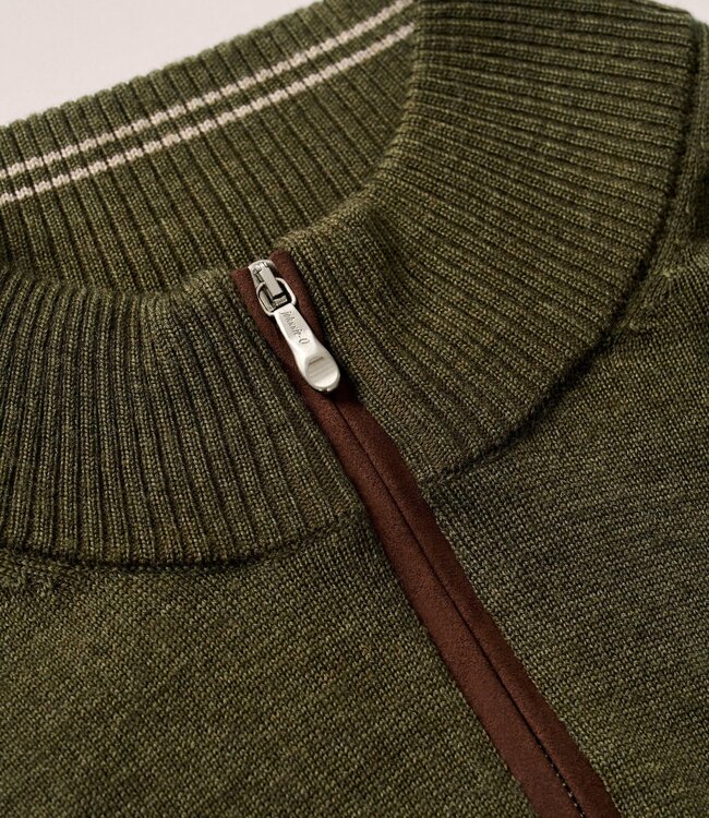 Johnnie-O Raynor 1/4 Zip Sweater Forged