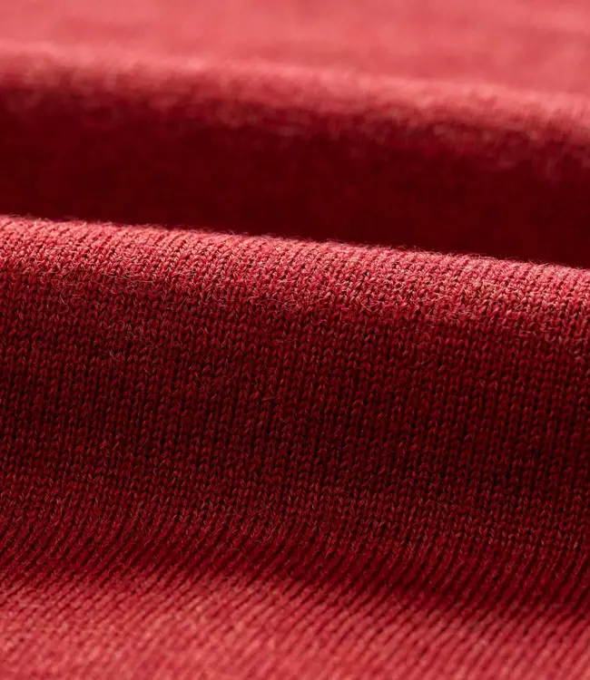 Johnnie-O Raynor 1/4 Zip Sweater Cinnamon