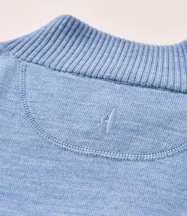 Johnnie-O Raynor 1/4 Zip Sweater Malibu