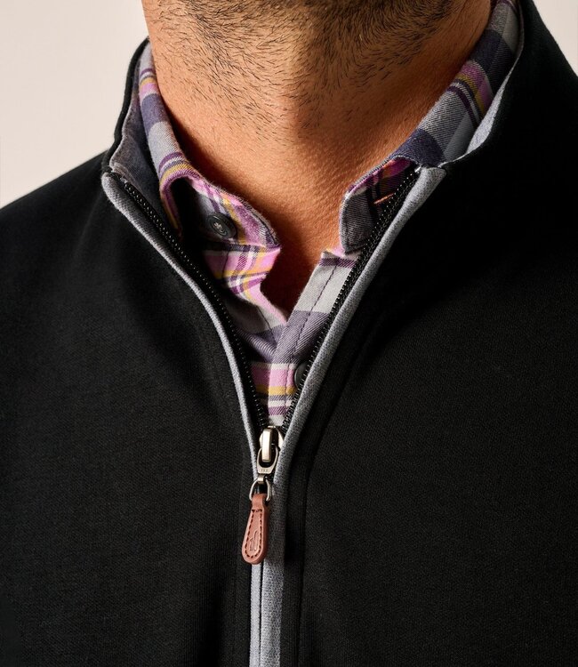 Johnnie-O Sully 1/4 Zip Black