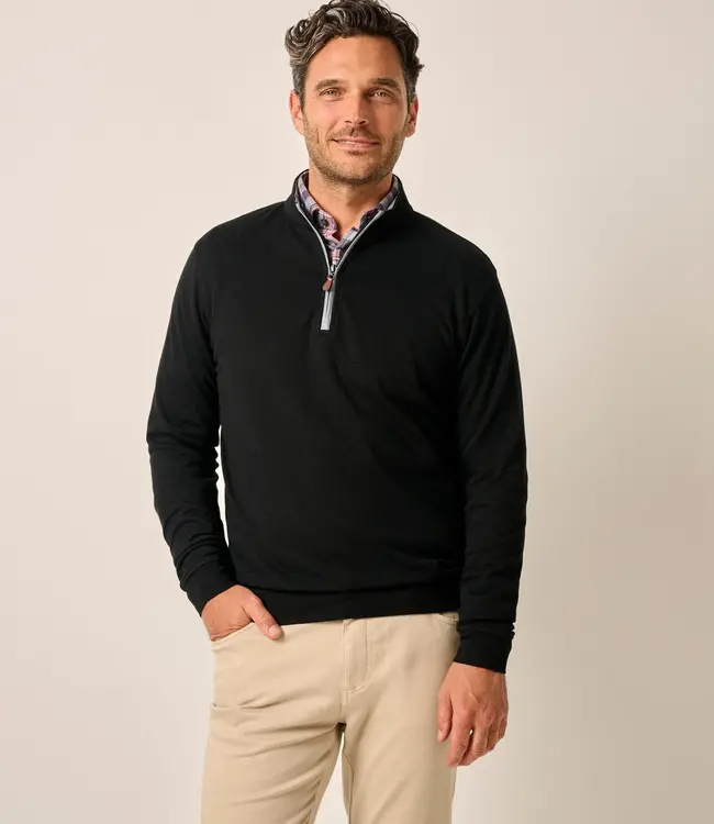 Johnnie-O Sully 1/4 Zip Black
