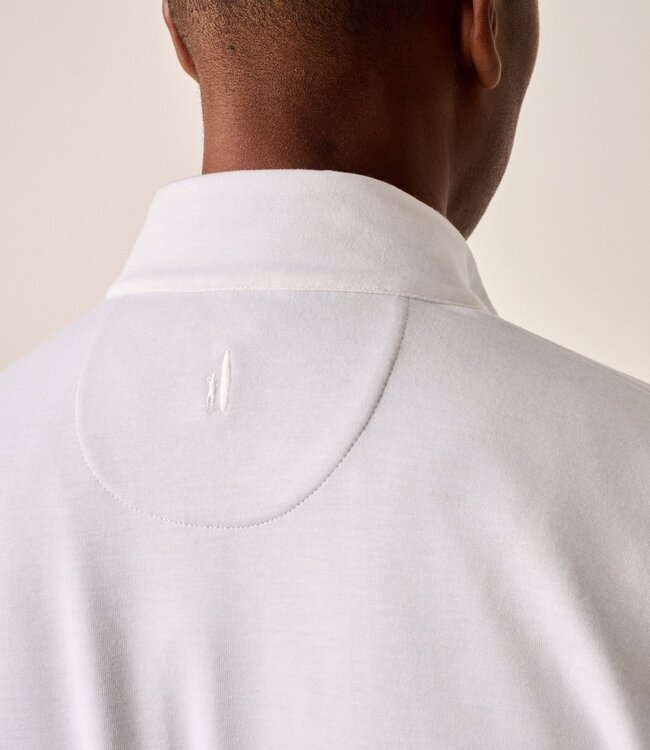 Johnnie-O Sully 1/4 Zip White