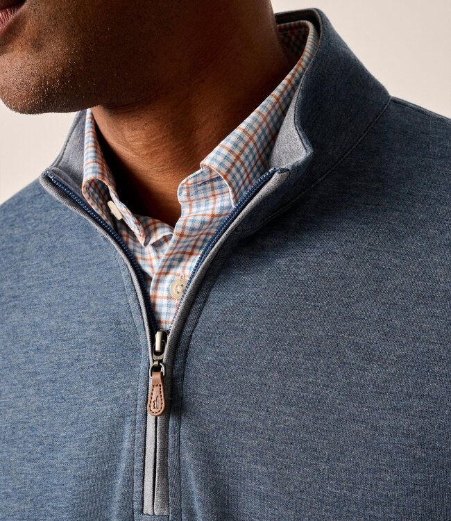 Johnnie-O Sully 1/4 Zip Helios Blue