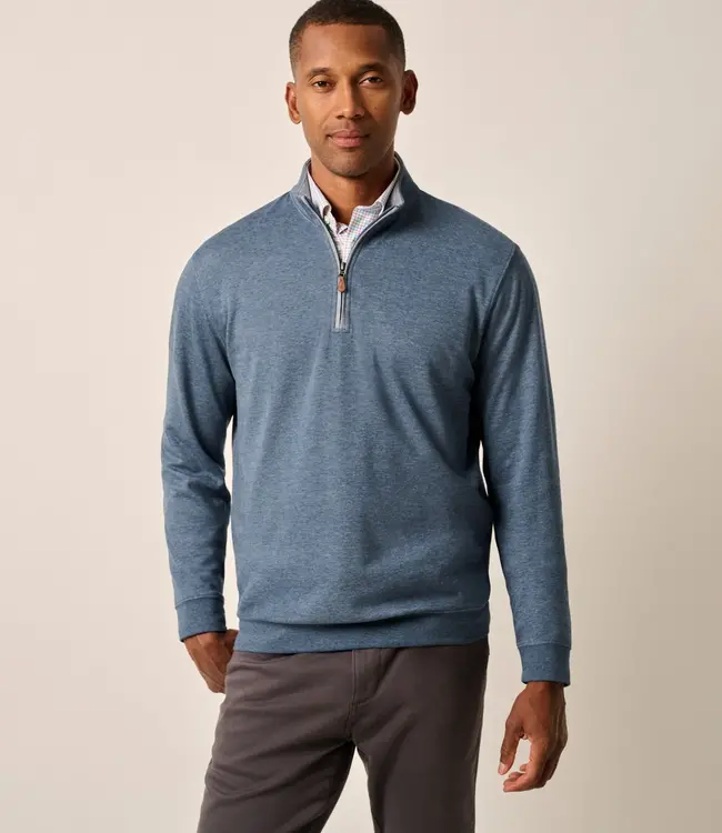 Johnnie-O Sully 1/4 Zip Helios Blue