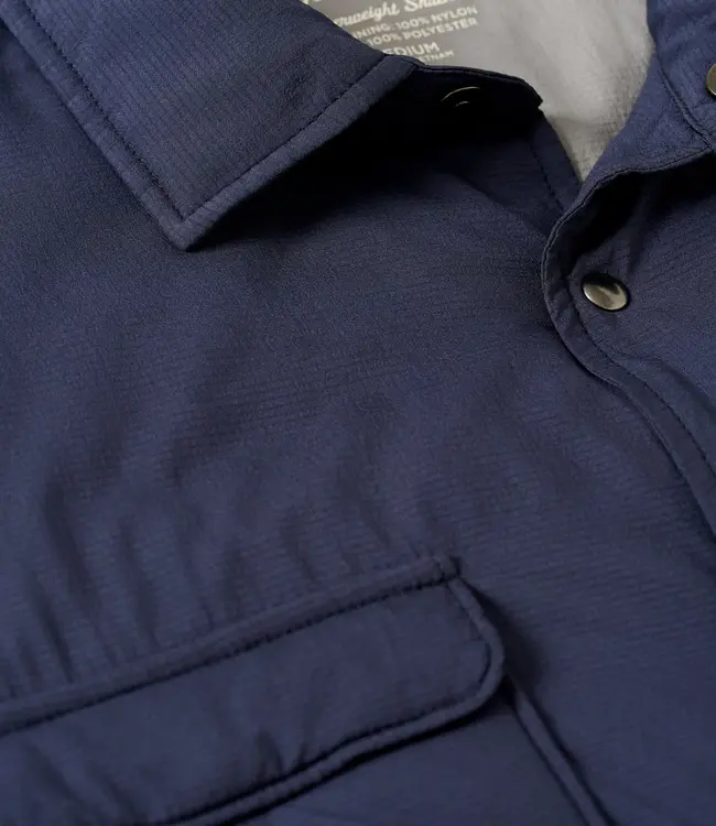 Johnnie-O Denzel Snap Shacket Wake