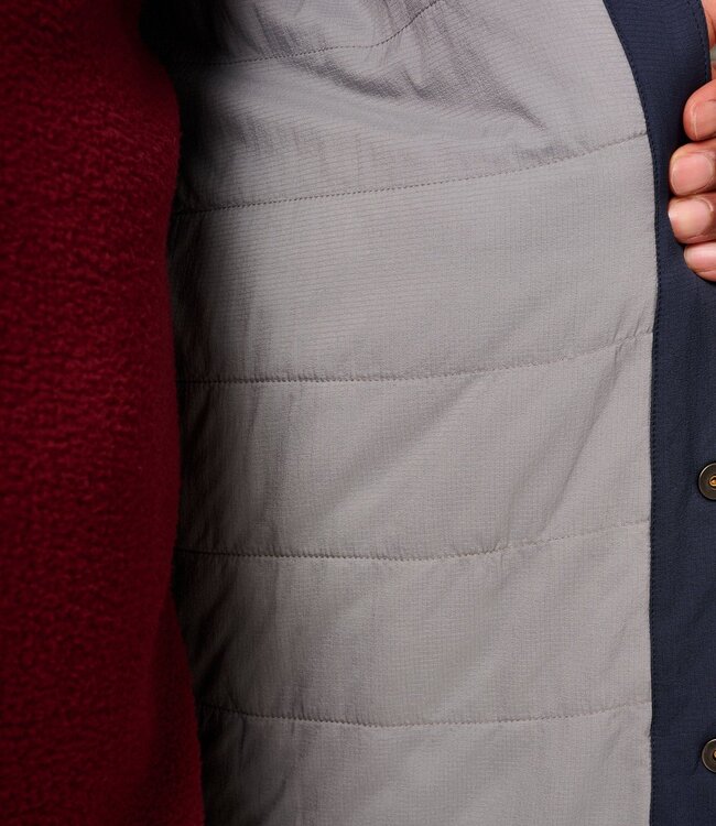 Johnnie-O Denzel Snap Shacket Wake