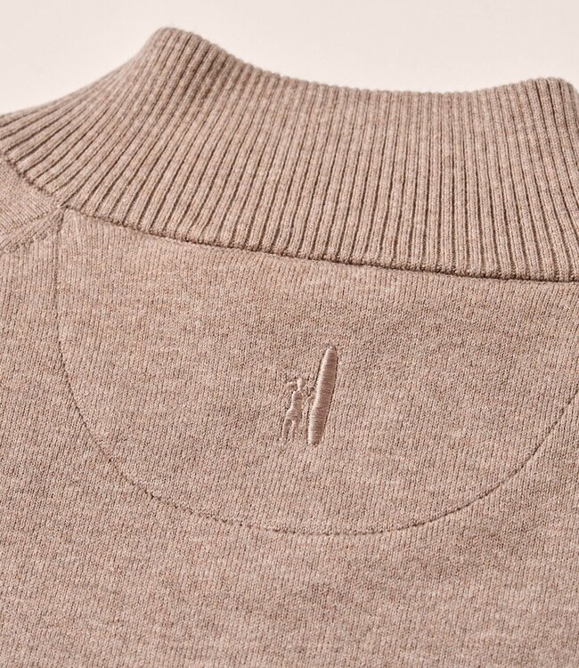 Johnnie-O Desmond 1/4 Zip Sweater Alpaca