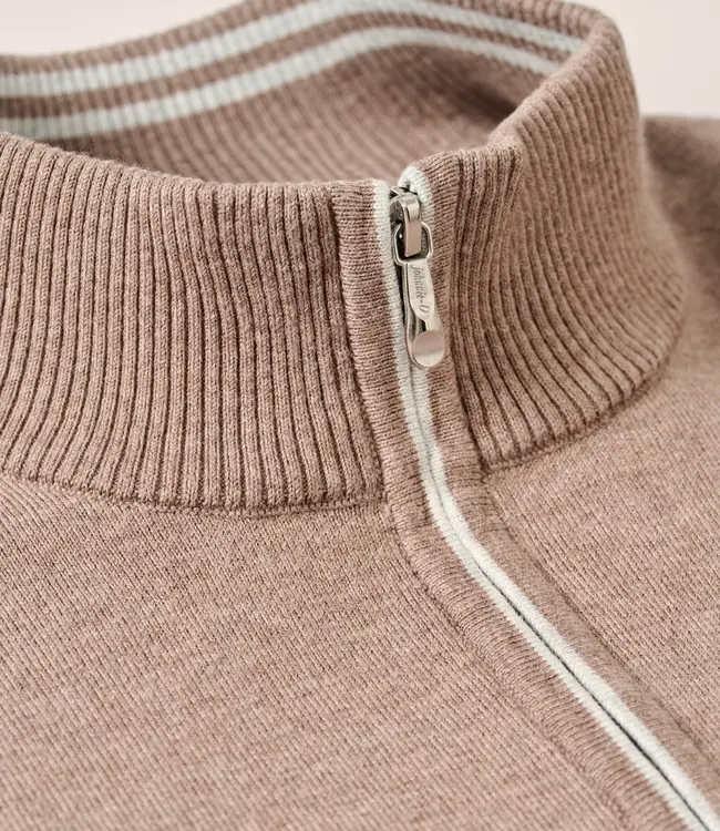 Johnnie-O Desmond 1/4 Zip Sweater Alpaca