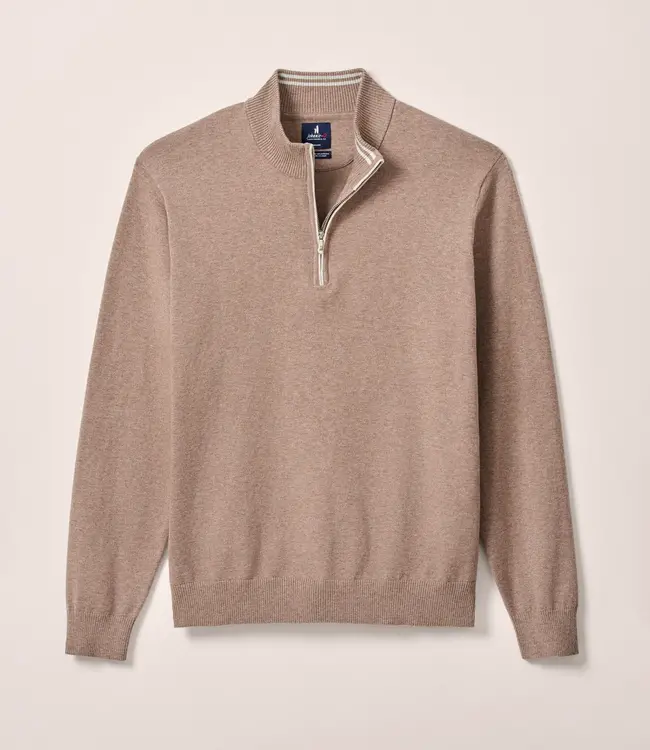 Johnnie-O Desmond 1/4 Zip Sweater Alpaca