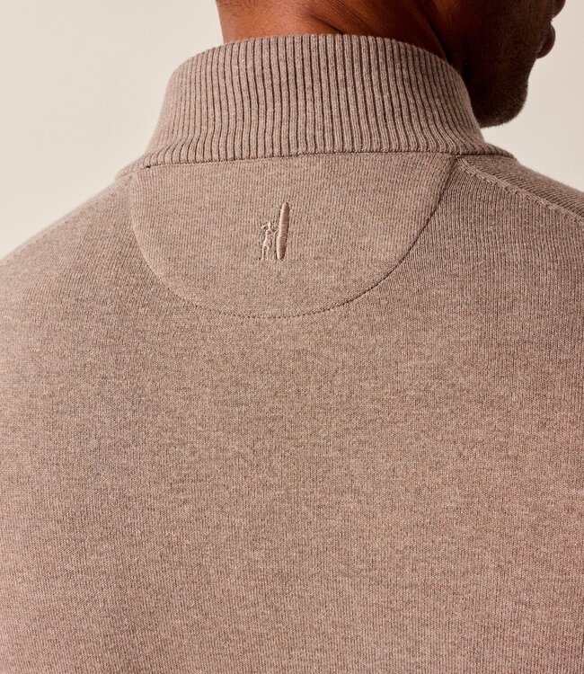 Johnnie-O Desmond 1/4 Zip Sweater Alpaca