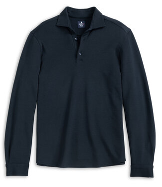 Johnnie-O Highburry Long Sleeve Polo Navy
