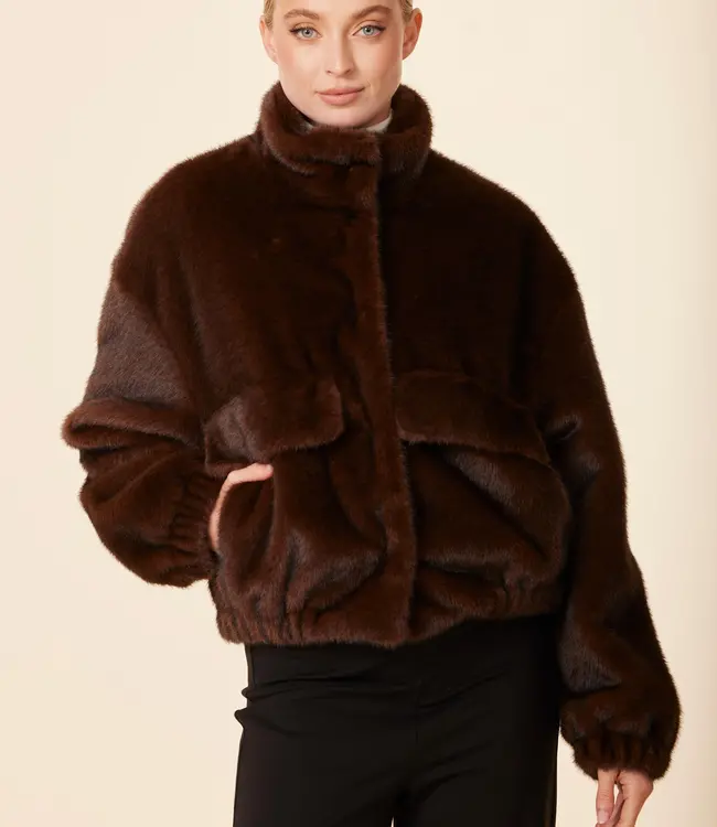 Dolce Cabo Mink Faux Fur Jacket