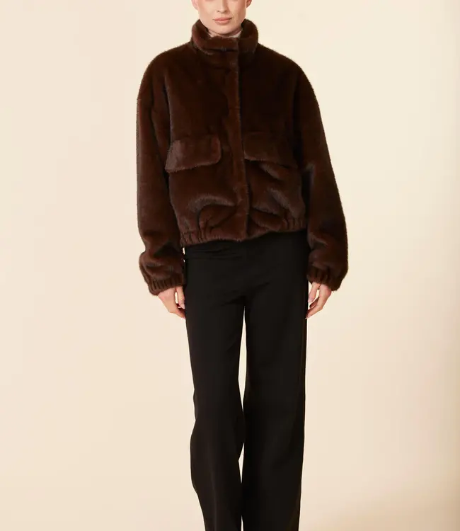 Dolce Cabo Mink Faux Fur Jacket