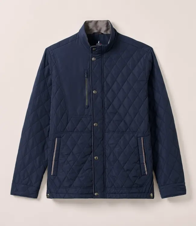 Johnnie-O  Juno Dark Gray Quilted Jacket