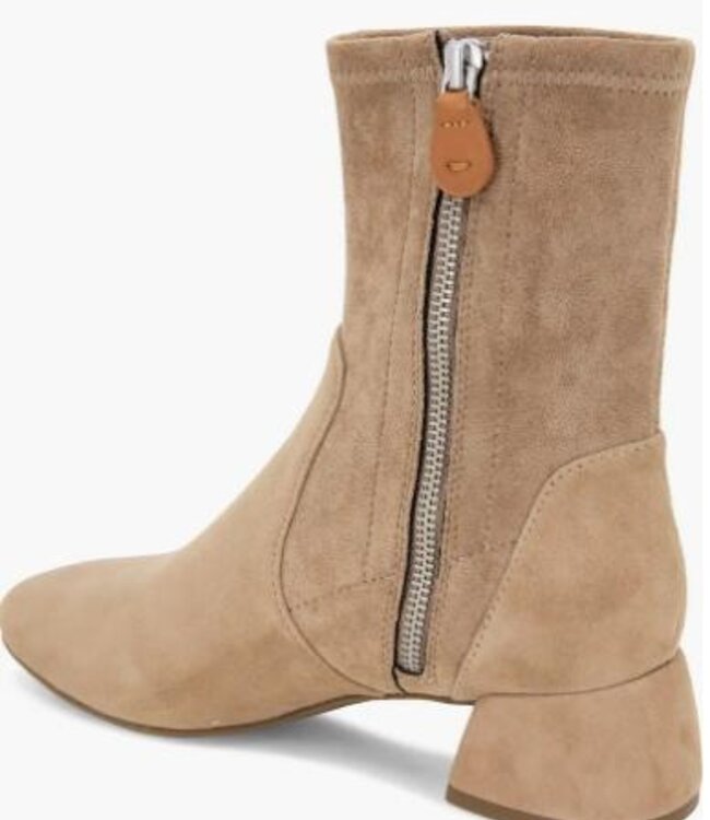 Gentle Souls Mushroom Suede Emily Short Boot