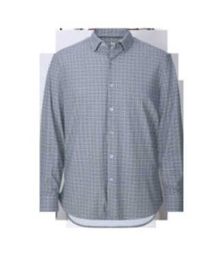 American Heritage Brown Plaid Stretch Performance Shirt